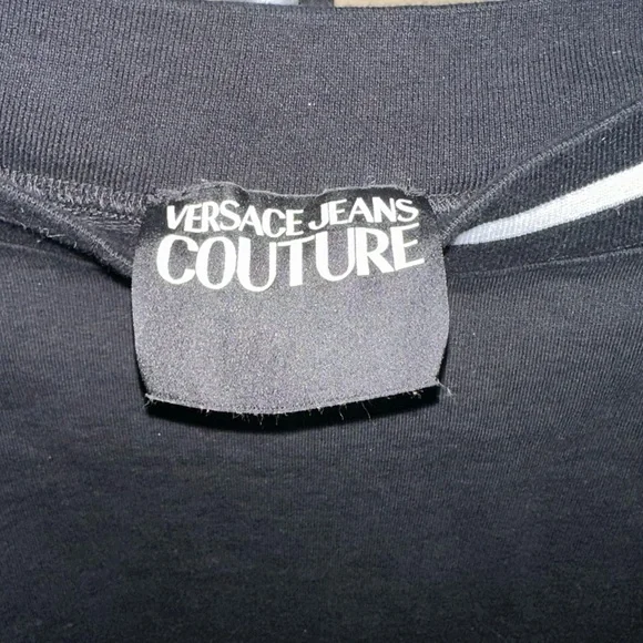 Versace Jeans Couture Black Sweatshirt with Patch - Picture 7 of 9